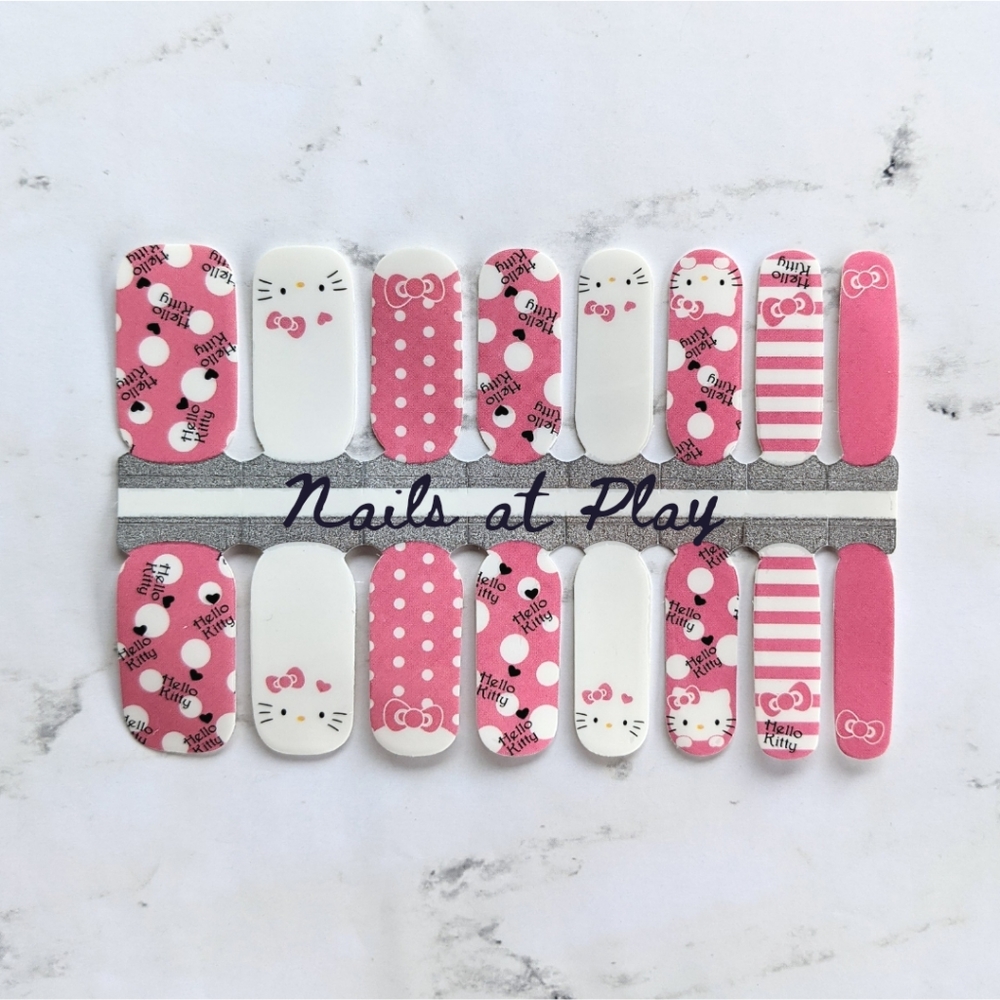 5 for $15 Nail Wraps- Hello Kitty at Play